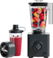 Chefman Obliterator 48 oz Countertop Blender Smoothies 1380W Motor to Crush Ice