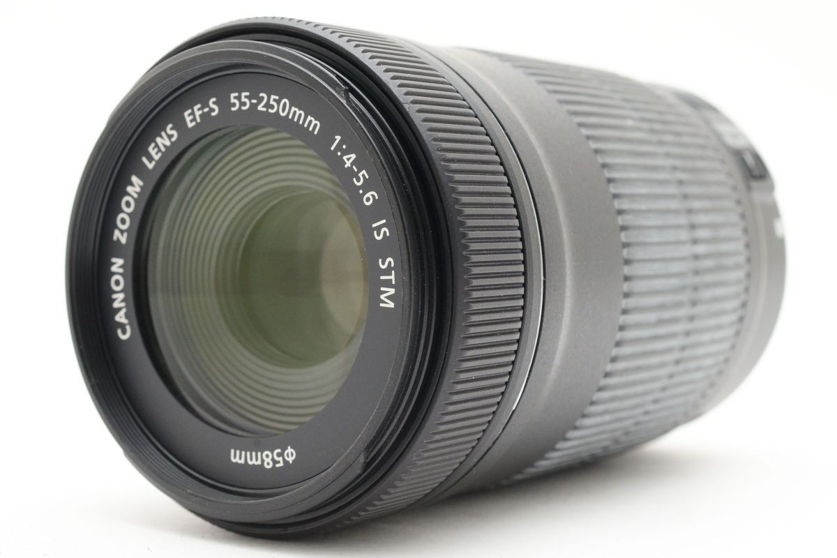 超美品 【Canon EF-S 55-250mm F4-5.6 IS STM】 Amazon.com : Canon EF-S 55-250mm F4-5.6 is STM Lens for