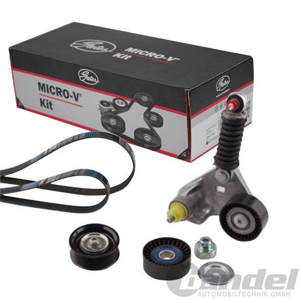Gates Micro-V Kit KEILRIPPENRIEMEN-SATZ Passend FüR Ford Mondeo Transit |-image