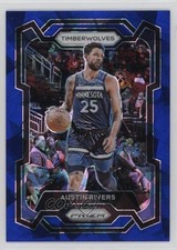 2023-24 Panini Prizm Blue Ice Prizm /125 Austin Rivers #278 0z0v