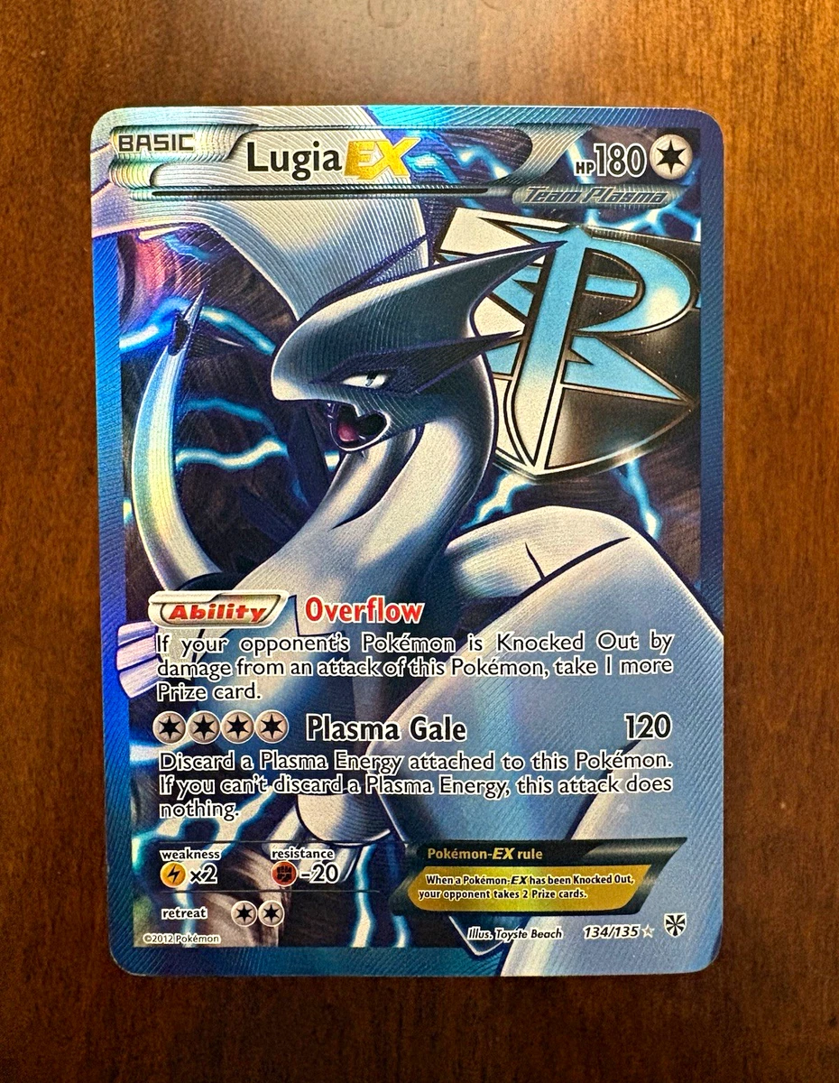 Lugia Pokémon TCG Plasma Storm Individual Collectible Card Game