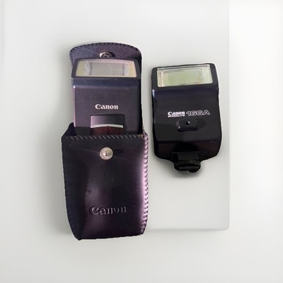 Canon Speedlite 220EX and Canon Speedlite 166A Flash