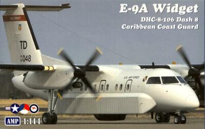 AMP Models 1/144 E-9A WIDGET DHC-8-106 DASH 8 Caribbean Coast Guard