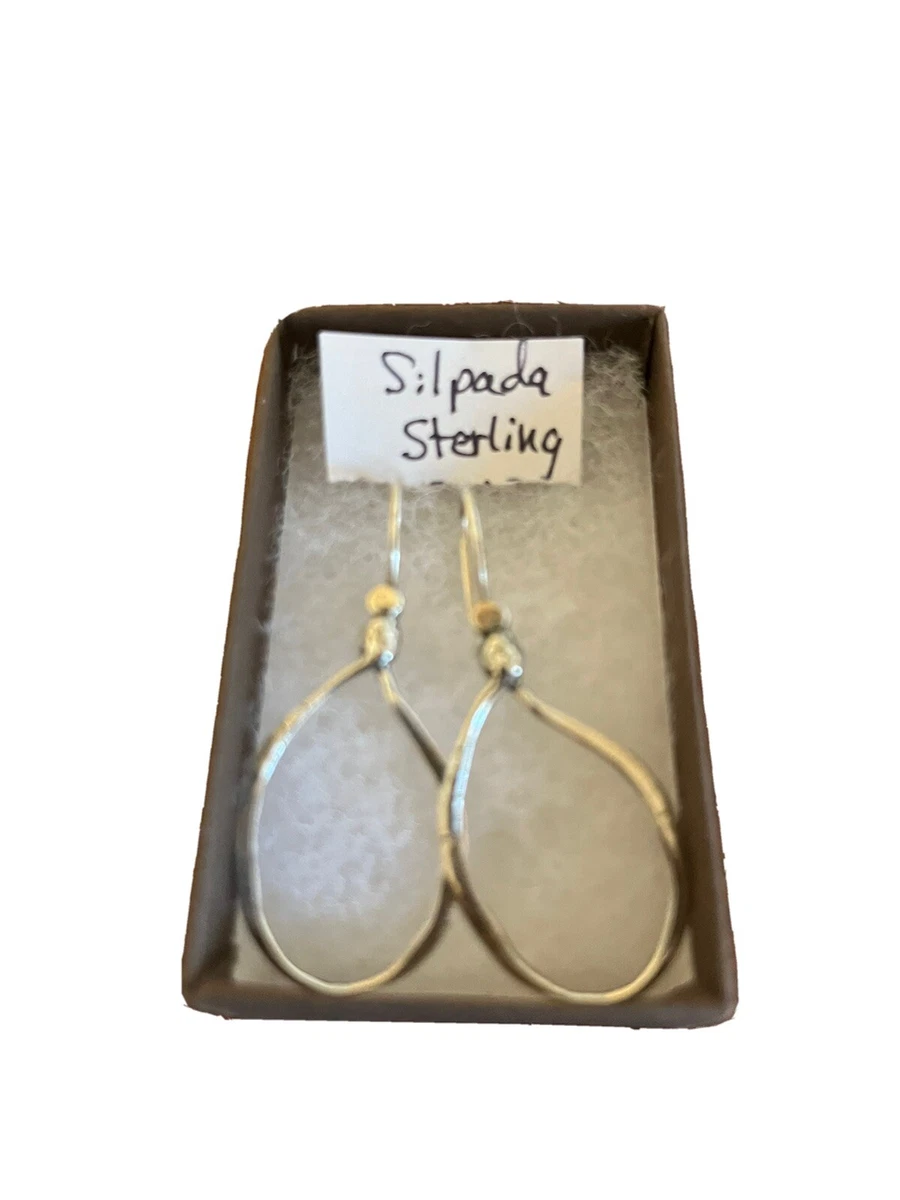 Silpada silver hotsell hoop earrings