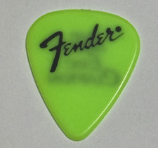 ERIC CLAPTON GUITAR PICK JVC Presents 1992 Concert PROMOTIONAL Tour FENDER Neon