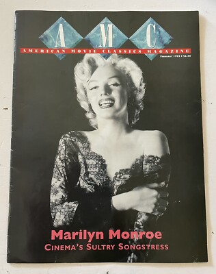 American Movie Classics Magazine AMC Marilyn Monroe February 1995