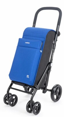 Carlett Urban Quad Einkaufstrolley hochwertig faltbar verstellbar Shopper