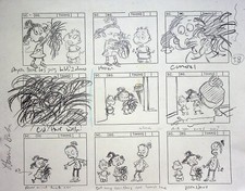Rugrats 1991 Production Howard E. Baker SIGNE...