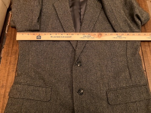Jos A Bank 42R Brown Houndstooth Plaid CAMELHAIR Flannel SportCoat Blazer Jacket - Picture 7 of 11