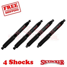 79-83 TOYOTA Pickup 4WD 5-6" Fr 3-7" Rear Lift Skyjacker Black MAX Shocks