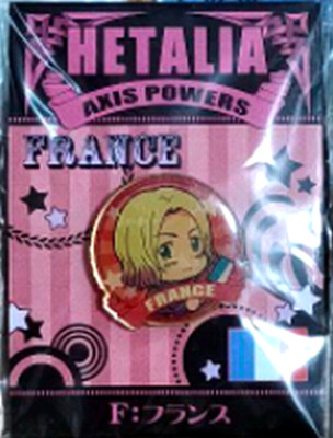 Hetalia Axis Powers official pins APH FRANCE anime Authentic