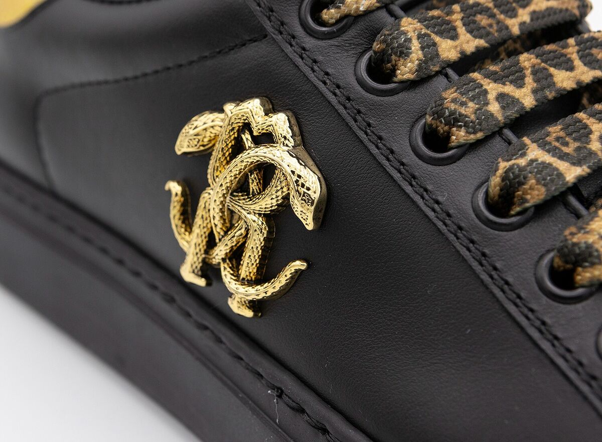 Roberto Cavalli Italian Sneakers New Collection Black | eBay Roberto Cavalli Italian Sneakers New Collection Black | eBay