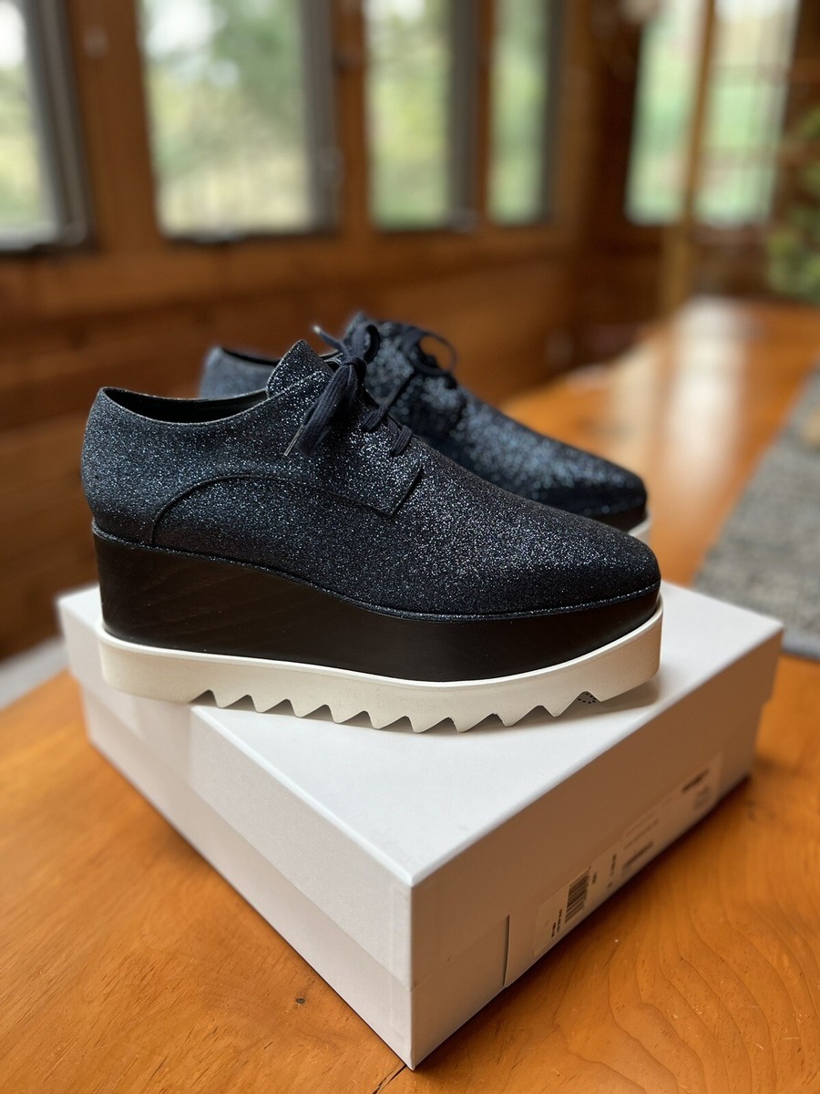 Leather Sneakers Stella Mccartney Metallic Sneakers Leather