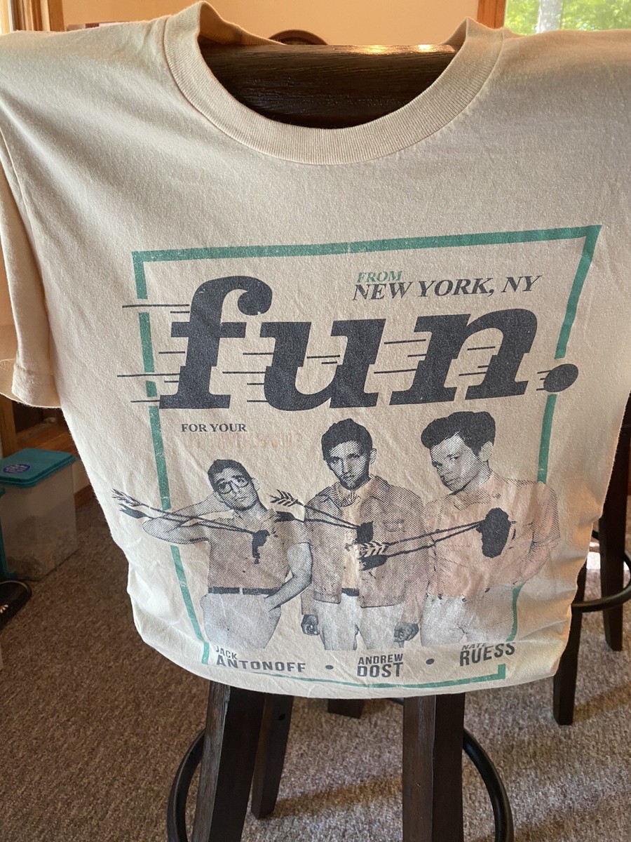 洋書 VINTAGE ROCK T-SHIRTS Vintage FUN. New York New York Band Shirt Size S | eBay