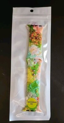 Fancy Band apple watch band, Floral Fusion print, 42/44/45/49 M/L