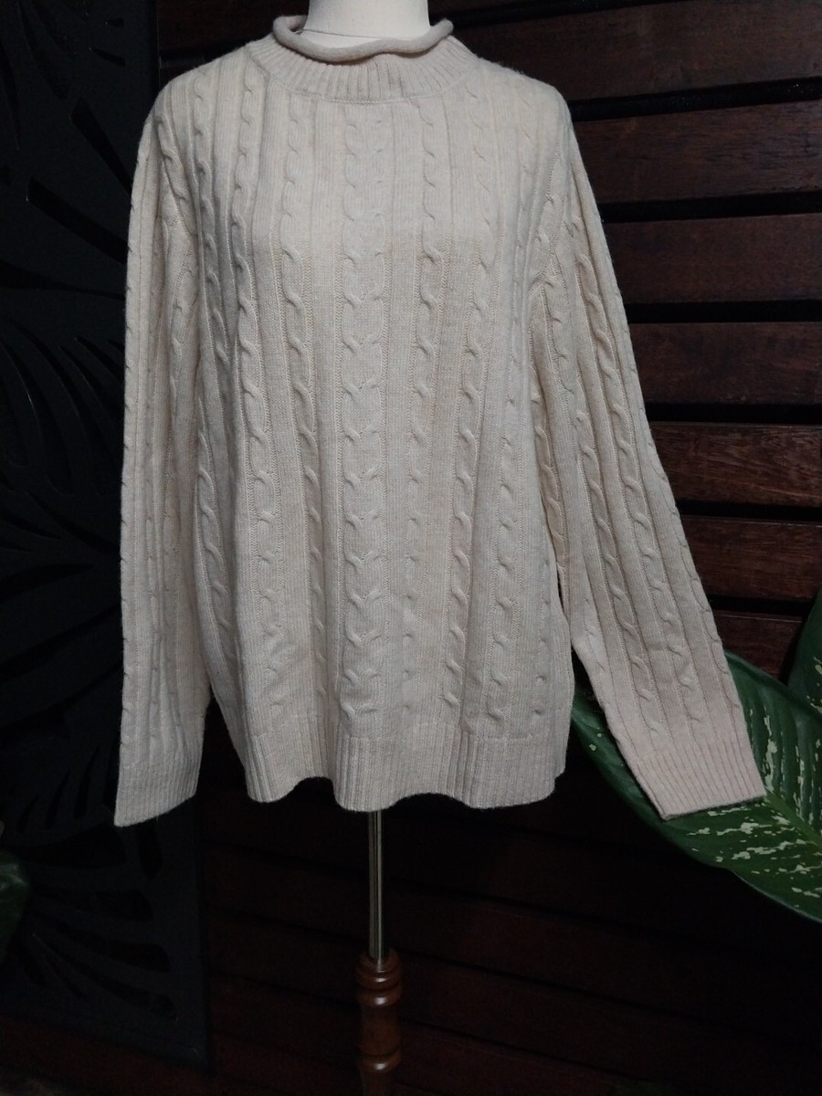 Wool Aldi Cashmere Pullover Serra Aldi 14 Wool Cashmere Cable Knit