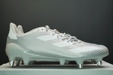 adidas Rugby Adizero RS7 SG Boots GX5390 Changeable Studs Unisex Silver White