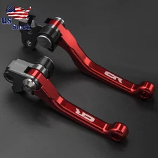 For Honda CR80R/CR85R 1998-2005 2006 2007 CNC Dirt Bike Brake Clutch Levers Red