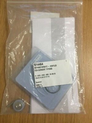 Burkert 2000 014464 DN20 Edelstahl Bausatz 00011171 REPARATURSATZ NEU