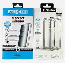 Clear Hard Case For Samsung Galaxy S21 5G Privacy Screen Protector