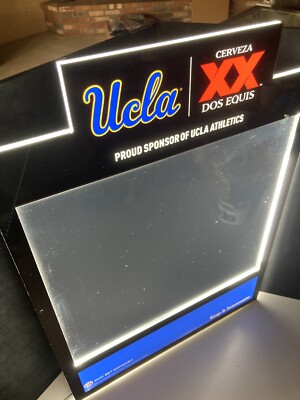 New Dos Equis XX UCLA Bruins Led Beer Sign Light Dry Erase Menu Score Board