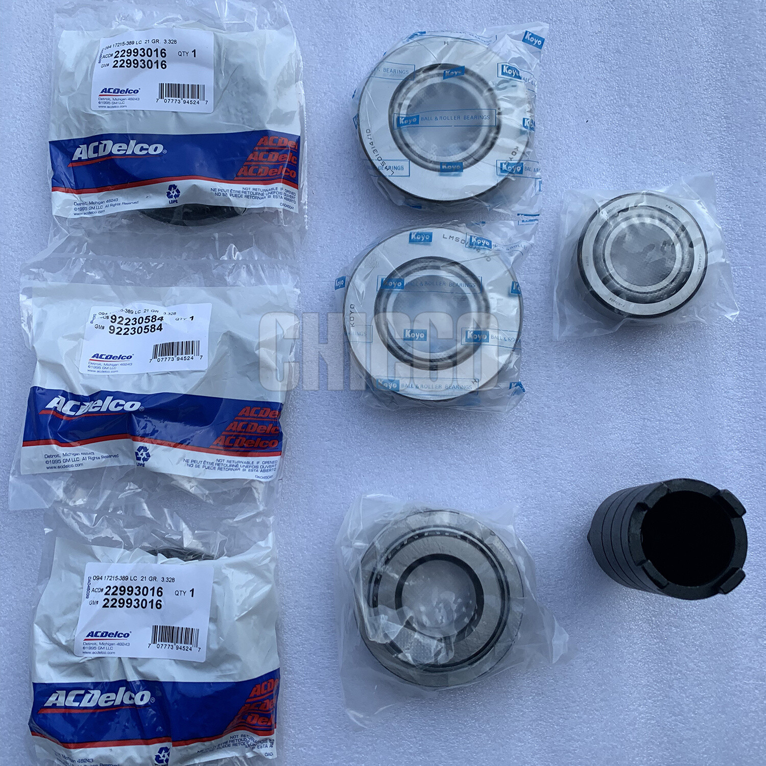 1Set New For Cadillac ATS , CTS Rear Differential Bearings repair Kit F577158 eBay