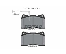 Brake pad set, disc brake Q + Textar 2375701 for Lancia