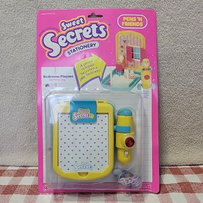New! VtgSweet Secrets Galoob Do Write Dog Convertible Clipboard Bedroom 80s-90s