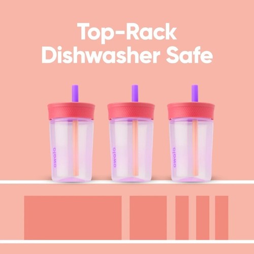 Owala Kids' Tumbler Stainless Steel 12oz Lilac Rocket - Picture 4 of 6