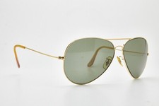 Vintage RAY-BAN Aviator 62mm BAUSCH LOMB USA 1980s Gold | TOP GUN Era