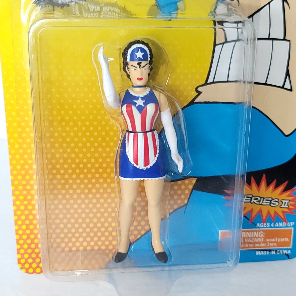 The Tick Twist and Chop American Maid 1995 Bandai Action Figure