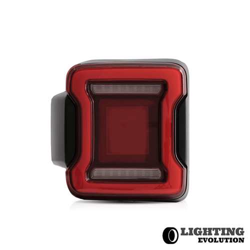 2PCS LED Tail Lights Rear Brake Sequential For 2018-2021 Jeep Wrangler JL JLU - Picture 2 of 21