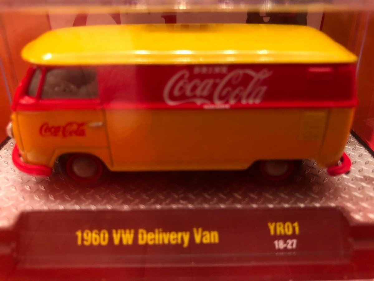 1960 VW DELIVERY VAN COCA COLA RED / YELLOW LIMITED EDITION