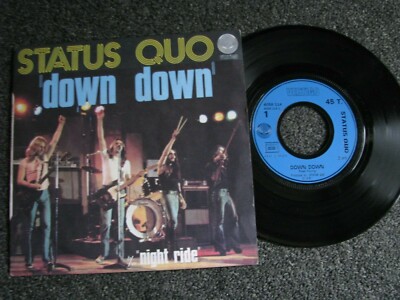 Status Quo-Down Down 7 PS-1975 France-Vertigo-6059 114