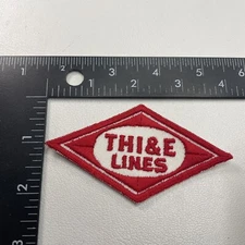 THI & E LINES TERRE HAUTE INDIANAPOLIS & EASTERN Patch (Railroad / Train) 31Z6