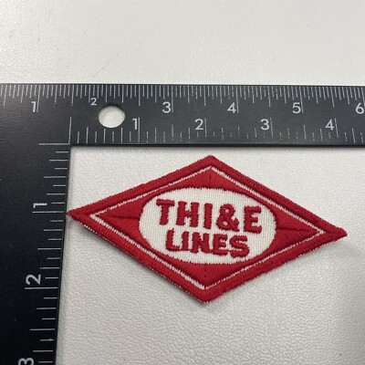 THI & E LINES TERRE HAUTE INDIANAPOLIS & EASTERN Patch (Railroad / Train) 31Z6