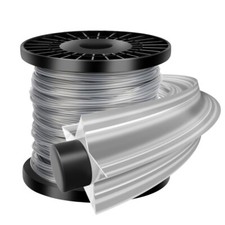 100m Mähfaden 2,4mm mit Nylon verstärkt für Stihl Motorsense Trimmerfaden 5-kant