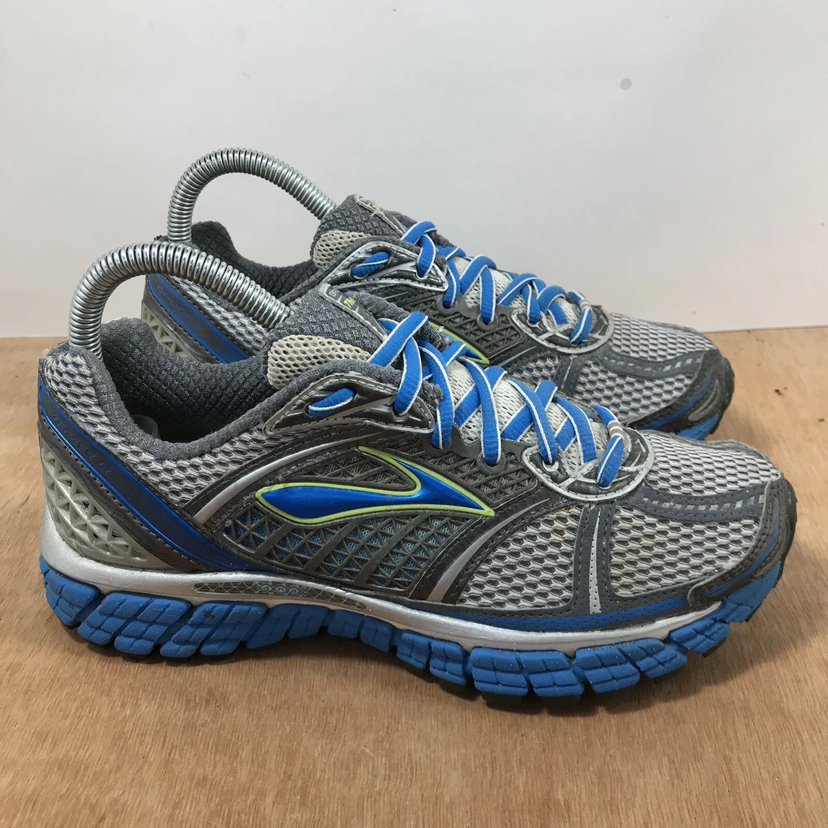 Brooks Trance 12 Women Size 7 Running Shoes Gray Silver Blue | eBay