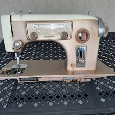 RARE! 1959 LADY KENMORE 89-Sewing Machine-MCM Pink Lady
