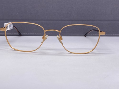 Chanel Brille Damen eckig oval gold braun 2007 vollrand NP:225€
