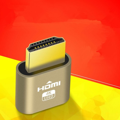 5pcs HDMI dummy plug Display Emulator Headless Ghost 1920x1080 4K mining server - Picture 2 of 3