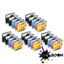 25 Ink Cartridge fits Brother LC61 MFC-6890CDW MFC-255CW DCP-145C DCP-6690CW