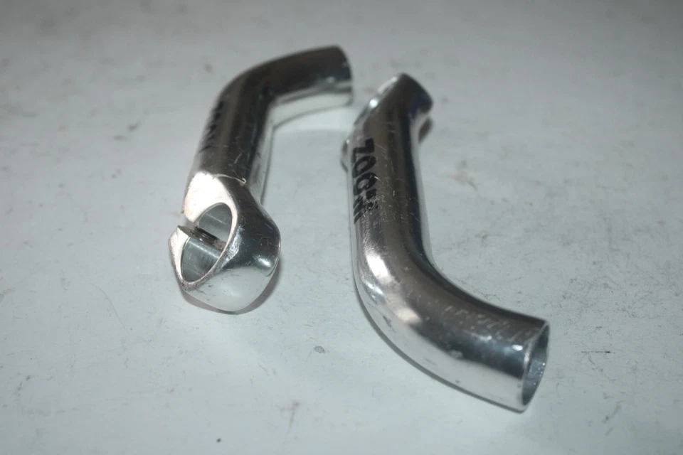 Zoom Bar End Clamps 22mm 6" Chrome Bullhorns MTB Trail Dirt Hybrid USA Shipping! - Image 4 of 4