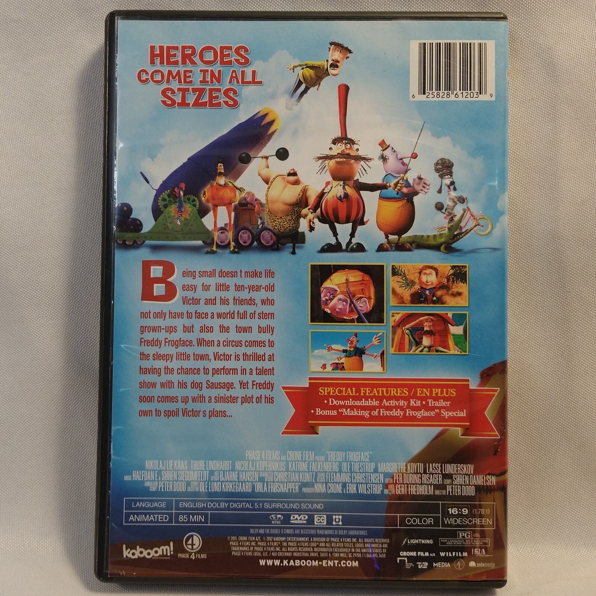 Freddy Frogface (DVD, 2012) By Nikolaj Lie Kaas,Thure Lindhardt