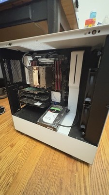 16TB Xeon Server PC 64GB RAM 10Gb NIC NVMe SSD Quadro P400