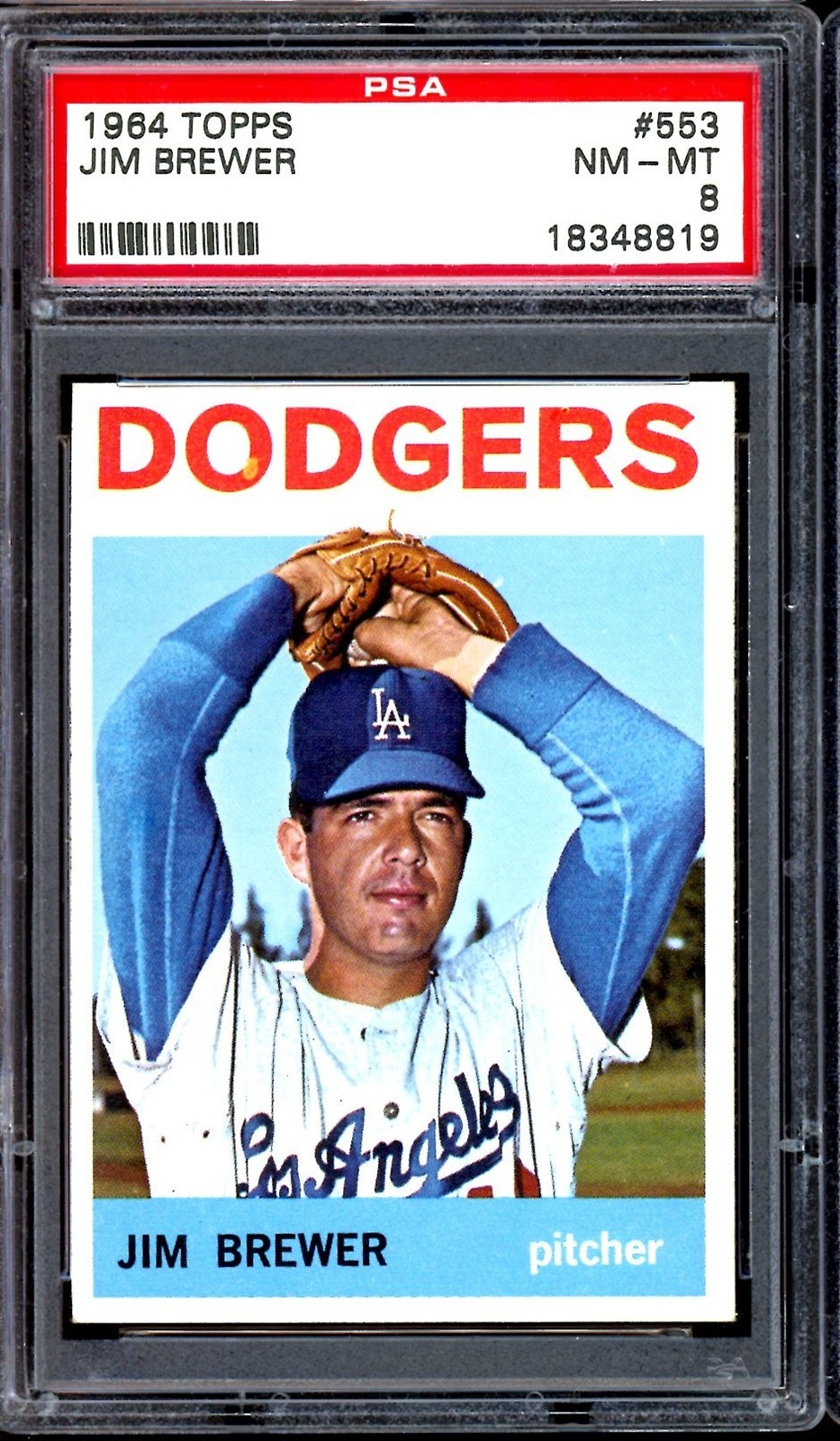 1964 Topps TOPPS #553 Jim Brewer front