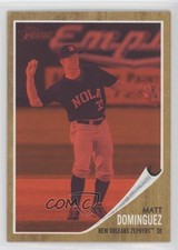 2011 Topps Heritage Minor League Edition Red Tint 552/620 Matt Dominguez #12 1g9
