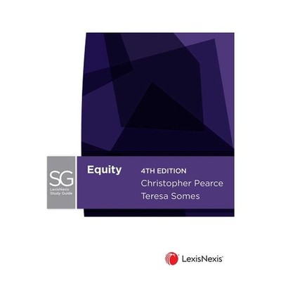LexisNexis Study Guide: Equity 4th Edition by Christopher Pearce Paperback Book