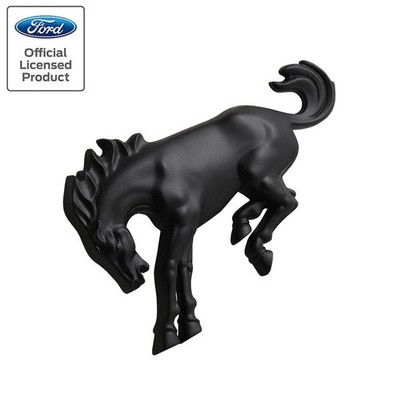 2021-2026 Ford Bronco Classic 4'' Matte Black Bucking Bronco Fender Trunk Emblem