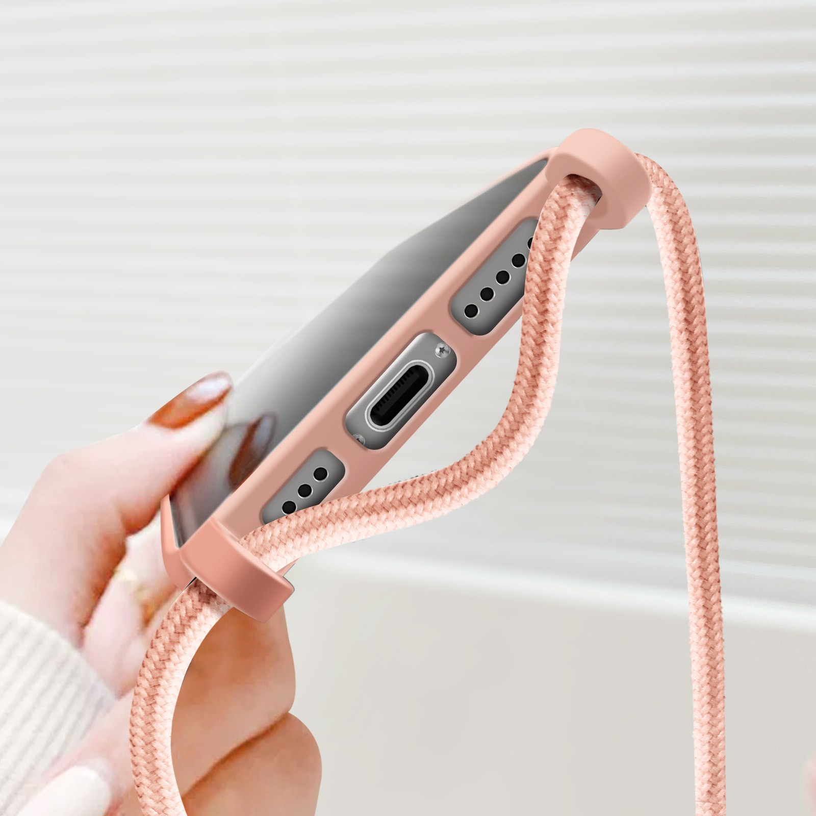 Protection silicone iPhone 16 Pro Max Avizar Soft touch haute finition